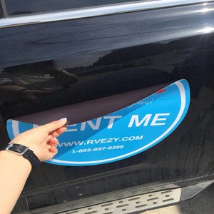Hot Selling Custom Printing Outdoor Advertising Magnetic Car Sticker