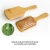 Import Hot Selling Private Label Natural Eco-Friendly Bamboo Paddle Scalp Massage Hair Brush from China