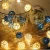 Import Hot selling Xmas led sepak takraw light string christmas light chain party supplies decorations from China
