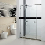 Hotel Used Simple Glass Shower Door