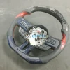 Hottest Car LED Carbon Fiber Steering Wheel racing car wheel For Mustang 15-17