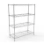 Import Household Light Duty Living Room Wire Shelving Metal Wire Shelf Chrome Storage Shelves from China