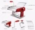 Import Household Pasta Maker Machine Manual Noodle  Pressure Rice Noodle Rolling Machine from China