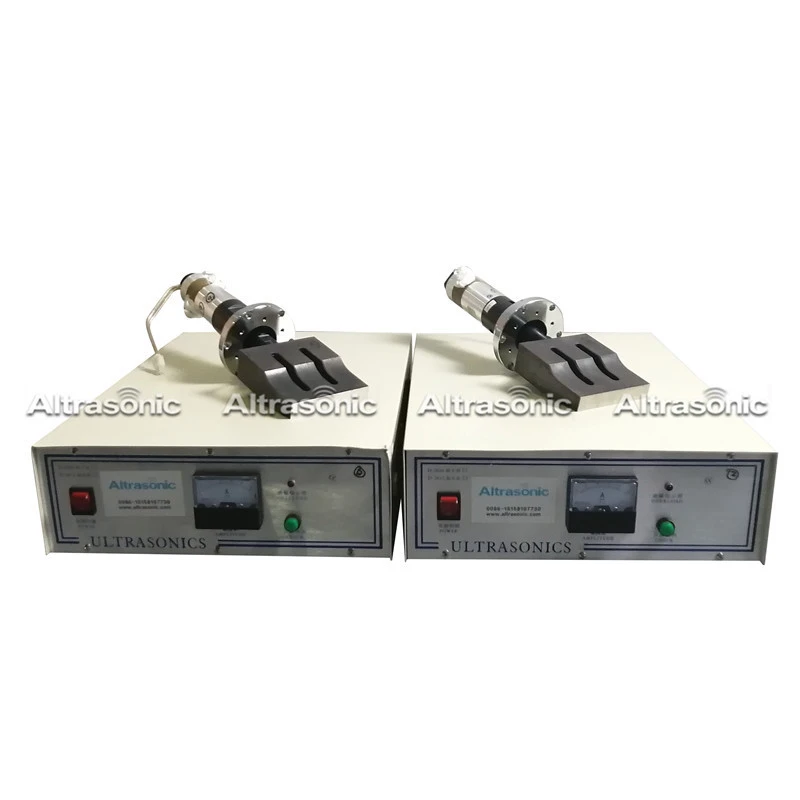 HS-W20 hot selling products 20khz spot welders with 20khz 2000w ultrasonic converter for plastic welding machine