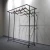 Import huohua wholesale single double bar stand clothes hanger rack from China