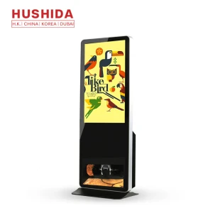 hushida SHOE POLISHER AD PLAYER Shoe Cleaning Machine advertisement shoe polishing machine