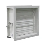 Hvac Regulating Motorised Dampers Manual Adjustable Control Air Control Air Damper