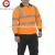 Import HVT009 Mens Regular Fit High Visibility Long Sleeve Polo Shirt Top Reflective Safety Clothing Wholesale from China
