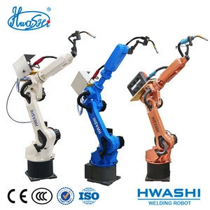 Hwashi Bike Frame Robotic Welding Robot with Automatic Welding Positioner