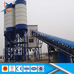 HZS series low cost aggregate continuous type mixed concrete batching plant