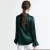 Import In Stock 2020 Women Fashion 100%Silk Top Shirt Solid Color Long Sleeve Plus Size Womens Blouses from China