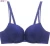 Import In-Stock no rim one piece front closure push up seamless women bra and panty set from China