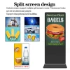 Indoor Floor Stand Android Display Screens for Advertising Digital Signage Lcd Screen  Advertising Equipment
