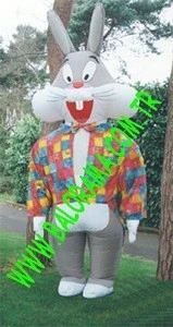 inflatable rabbit mascot