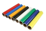Inkjet printable PVC color vinyl sticker color /3 layers matt red