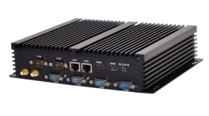 Intel i5-4200u fanless embedded industrial computer accessories with 2*LAN 6*COM