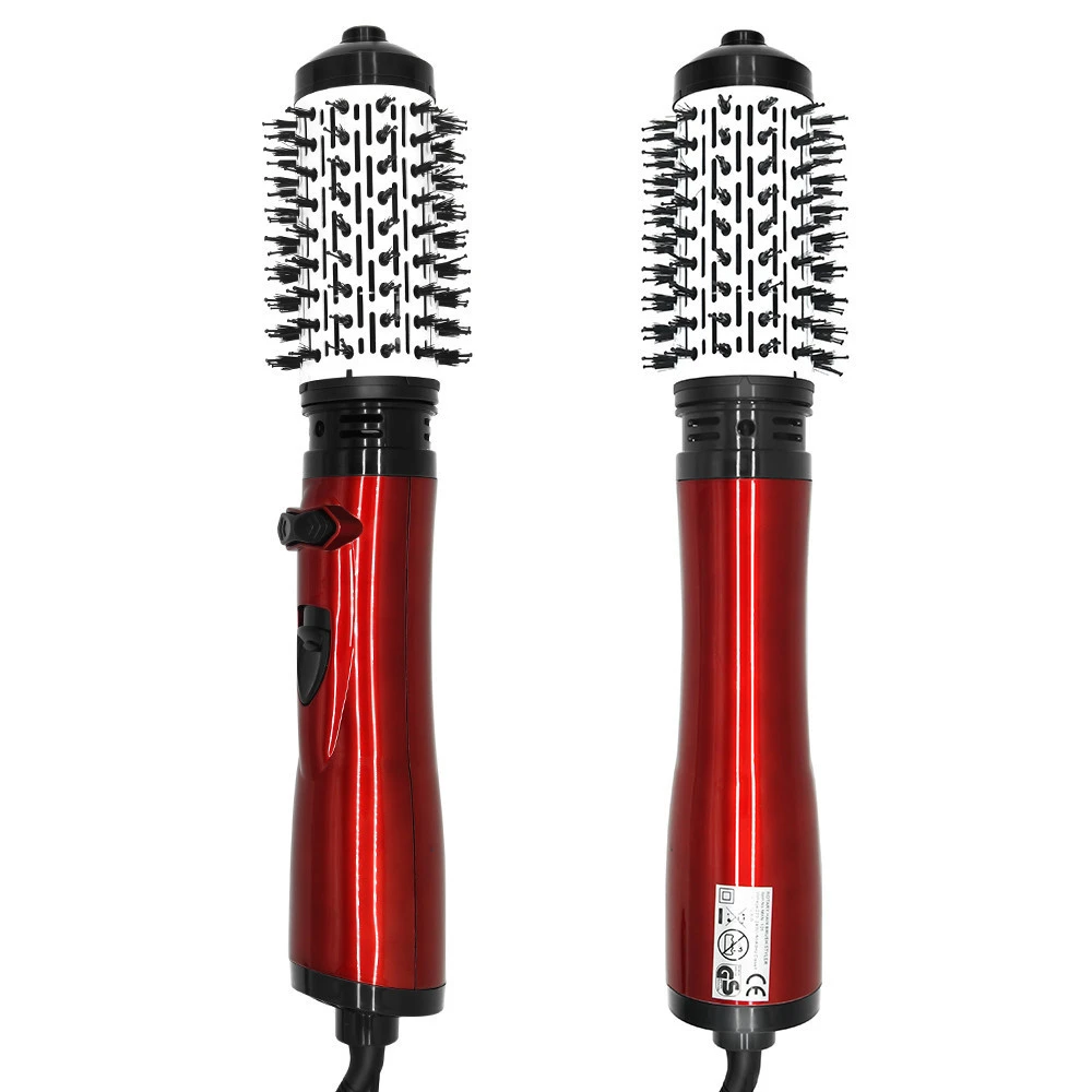 Interchangeable Rotating Electric Hair Dryer Brush Comb Salon Styling Tools Automatic Rotating Hot Air Brush