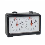International Checkers Chess Board  Retro Analog Chess Clock Timer Wind Up Mechanical Chess Clock Game Accessory