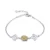 Import Japan and South Korea fashion accessories s925 silver crystal bracelet female creative personality jewelry wholesale bracelet from China