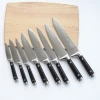 Japanese AICHI steel AUS 10 Damascus Steel Knife Set