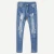 Import Jeans Wholesale Hip Hop Clothes Ripped Skinny Denim Pants Men Jeans from China