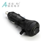 JIALUN Electronic Auto Car Cigarette Lighter Plug Power Adapter