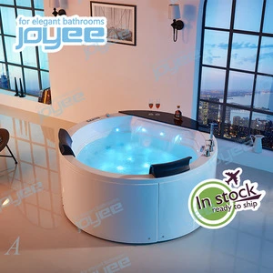 JOYEE Pure Acrylic luxury hot tub/spa/whirlpool jacuzzi bath tub apollo massage freestanding soaking bathtub with air bubble jet