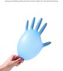 Jrg026 Blue Protective Food Hand Vinyl Gloves PVC Powder Free Vinyl Gloves