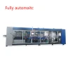 JUNSAI latest machinery automatic continuous thermoforming machine for 3mm thickness black plastic pp flower pots of garden