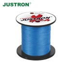 Justron PE 100M Camouflage Mackerel Fishing Line 4 Strand Braid Fly Fishing Line Float