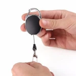 Key chain Mini Portable Adjustable Outdoor Sports Camping Hiking EDC Tools Spring Type Key Ring