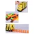 Import Kids battery operated bee domino electric train building stacking block acousto-optic automatic pendulum domino set toys from China