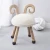 kids bedroom decorative furniture wooden cute sheep cow giraffe sika deer animal shape chair