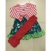 Kids Girls Clothing Sets Autumn Child Clothes Christmas Holiday Boutique Outfit
