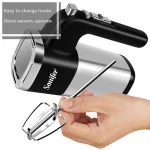 Kitchen Food Mixer 5 Speed 500W Powerful Food Mixer Accessories Cake Dimensions Flat Rohs Hook Kitchen Appliances SF-7017
