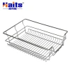 Kitchen Hardware Cabinet Storage Basket Soft Closing Pull-out Wire Basket