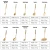 Import Kitchen tools 11pcs stainless steel kitchenware set / cooking utensils from China