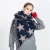 Import Knitted Long Scarf Lady Winter Soft Shawls Wraps with Stars Design from China