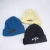 Import Knitted Warm Beanie Winter Hat Black Blue Beige Custom Embroidered Logo Designer Fashion Knit Cap Hats from China