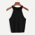 Import Korean autumn fashion Short Round Neck Knit Bottoming Vest and camisole from China