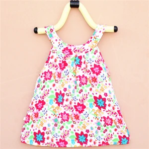 Kseniya Kids Summer Cotton Floral Baby Girl Dress Cheap Price Clearance Stock