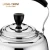 Import L31871312 Black Bakelite Folding Water Cooling Stainless Whistling Kettle from China