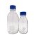 Import Lab chemical glasswares graduated transparent reagent bottles from China