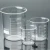 Lab glassware low form 50ml 250ml 600ml glass beaker with spout