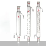 Laboratory Equipment Distilling Borosilicate Glass Column Condenser
