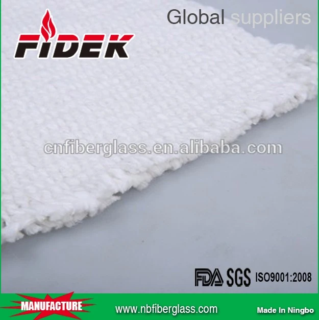 Large area industrial standard woven furnace ceramic fireproof fiber fabric cloth