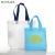 Import Large Logo Printed Tote Bag Foldable Reusable Shopping Folding Non Woven Bag With Handle from China