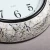 Import large round glass snake mosaic digital specialty clock from China