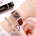Latest Bracelet Wrist Watch Quartz Movement Stylish Casual Hot Sale Ladies Fancy Watches