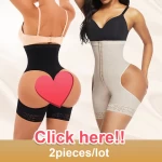Latest Design Elasticity Adjustable Hook Tummy Control Women Fat Burning Waist And Thigh Trimmer Butt Lifter